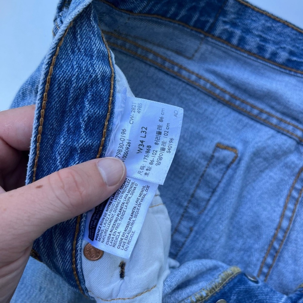 Levi's 501 blue jeans - Picture 7 of 9